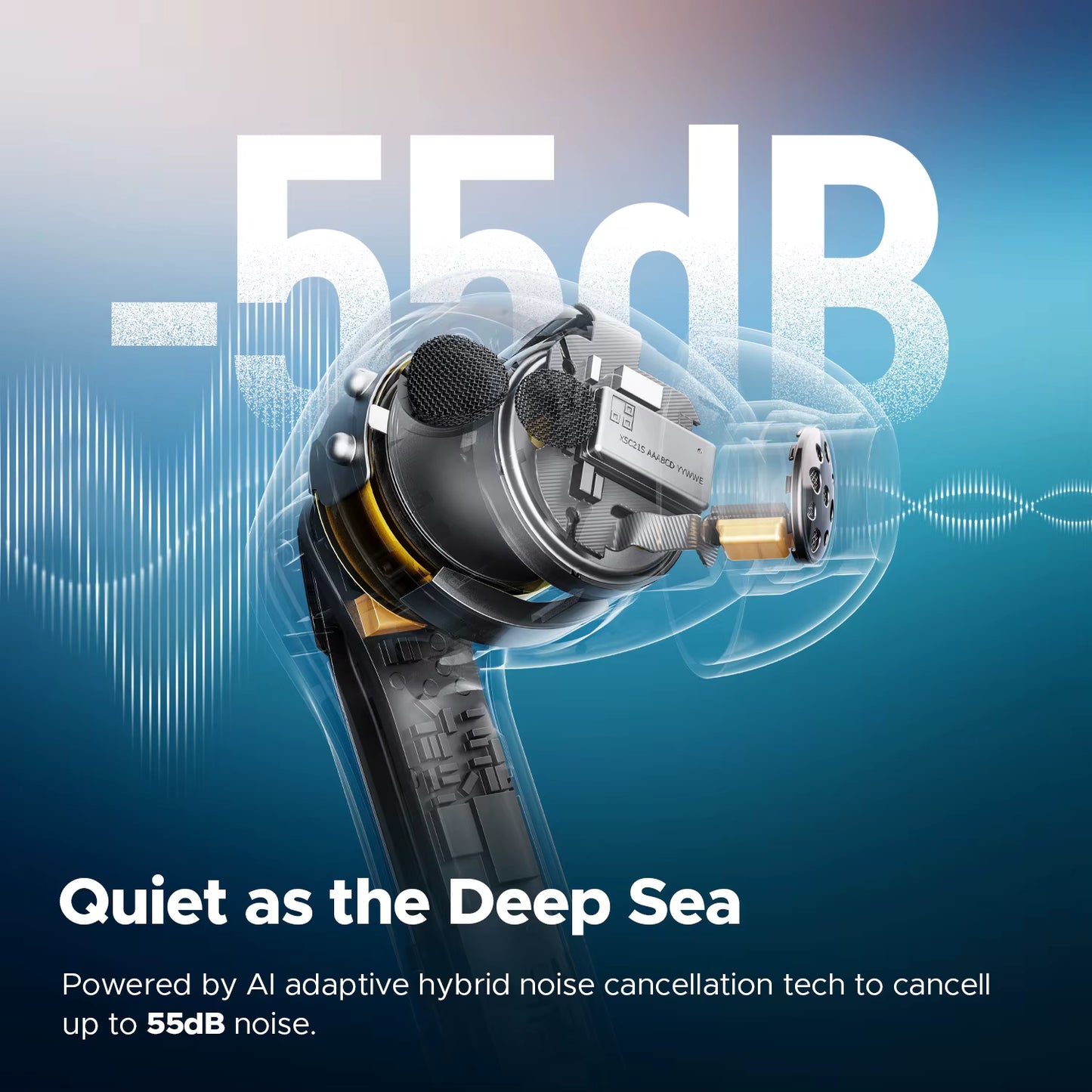 Wireless Noise Cancelling Earbuds
