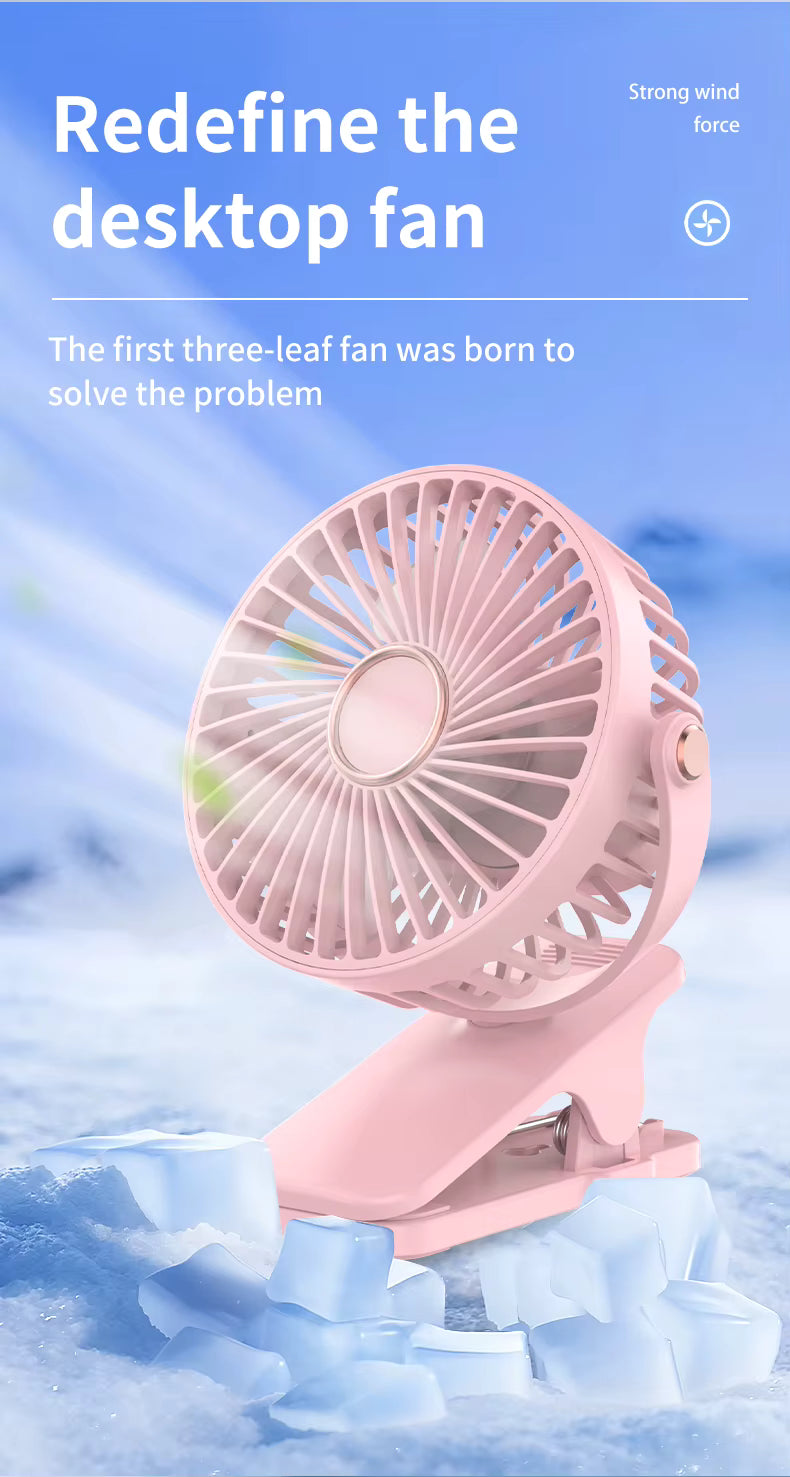 Portable Clip Desk Fan