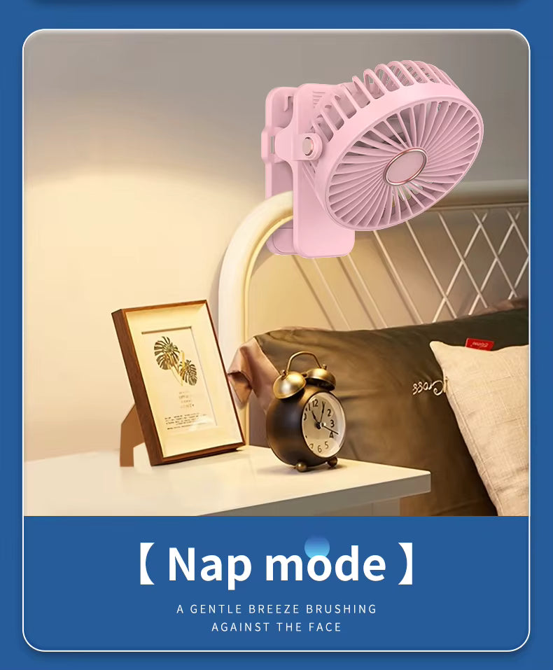 Portable Clip Desk Fan