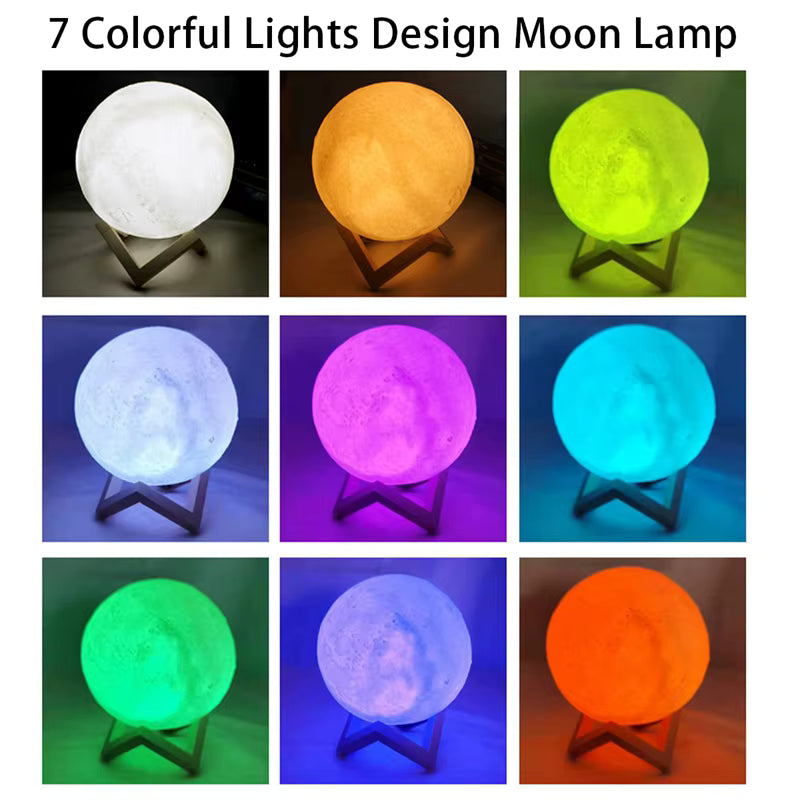 Starry Moon Night Lamp
