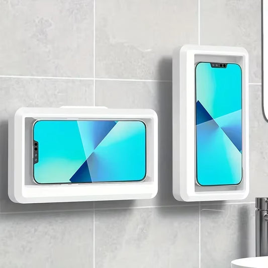 Waterproof Wall Phone Holder – Touchscreen Viewing Mount